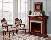 French Provincial Fireplace 9171