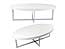 Olivia Coffee table in White lacquer