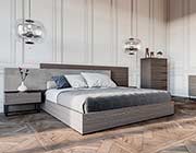 Italian Oak Grey Bedroom Set VG 393