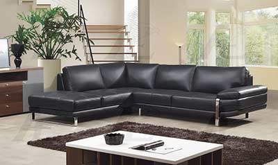 Top Grain Leather Sectional Sofa AE025