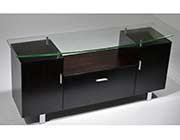 Modern Office Desk in Ebony Wood KI 88