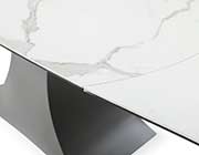 Ceramic Stone Finish Dining Table EF 035