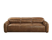 Cocoa Leather Sofa AC Ryley