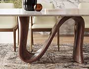 Cream Marble Dining Table VG Amadeo