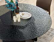 Hammered Gray Top Dining Table VG Maxima