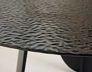 Hammered Gray Top Dining Table VG Maxima