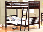 Medium Cherry Bunk Bedroom Set HE348