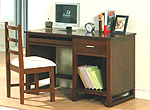 Medium Cherry Bunk Bedroom Set HE348