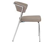 Leatherette Stacking Modern Chair EStyle 771