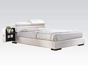 White Platform Bed Nina AC 420