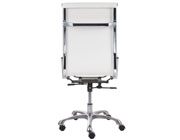 High Back Office Chair in White Z-232