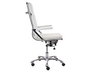 High Back Office Chair in White Z-232