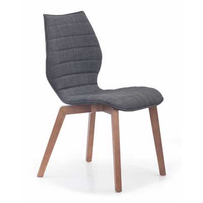 Modern Chair Z056 in Blue finish