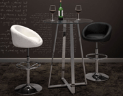 Swivel Bar Stool Z140 in Black