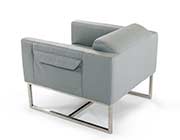 Grey Modern Chair in Eco-Leather VG77