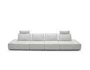 Modular Grey Sectional Sofa NJ323