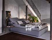 Modern Grey Platform bed with Storage MJ087