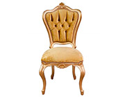 Gold Velvet Provincial Chair 766D