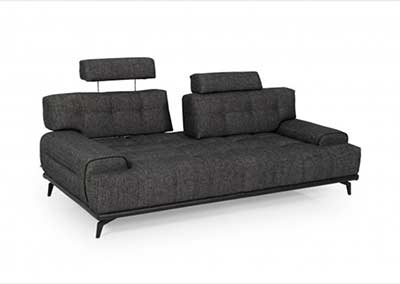 Simone Fabric Sofa by Moroni