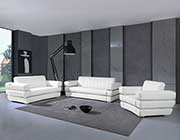 Dark Gray Leather Sofa set GU 04