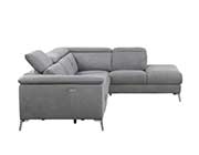 Gray Power Sectional Right Chaise HE 256