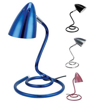 Swirl Style Metal Desk Lamp LS2608