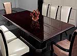 Luxury Black Crocodile Dining Table VG-32