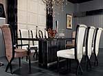 Luxury Black Crocodile Dining Table VG-32