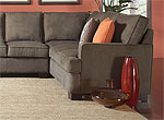 Modern Fabric Sectional CO435