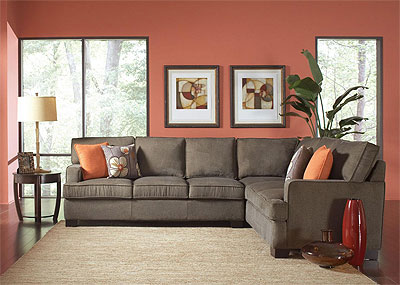 Modern Fabric Sectional CO435