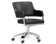 Black Swivel Office chair Z-156