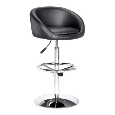 Comfortable Bar Stool Z010 in Black