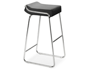 Leatherette Bar Stool Z042 in White