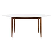 Dining Matte white top Table EStyle 190