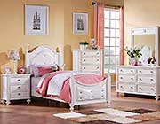 White Youth Bedroom Etna AC205
