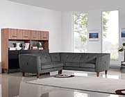 Modern Blue Fabric Sofa DS Wave