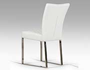 White Eco Leather Chair VG838