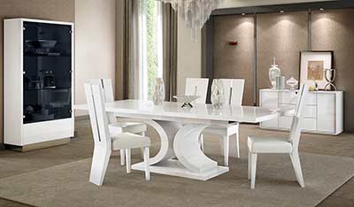 White Modern Dining table AE 110