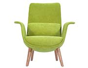 Green Fabric Accent Chair NP 002