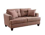 Light Mocha Fabric Sofa set CO 171