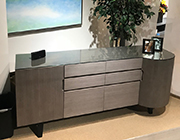 Light Gray Veneer Desk SH Claire