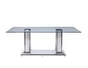 Double Pedestal Base Dining table AC Syrena