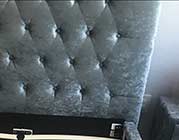 Gray Fabric Bed AE 073