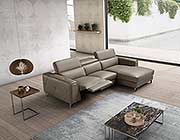 Reclining Leather Sectional Sofa NJ Magia