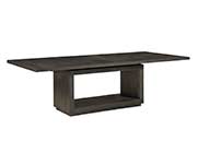 modern dining table grey weathered finish san francisco MS651