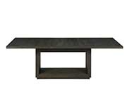 modern dining table grey weathered finish san francisco MS651