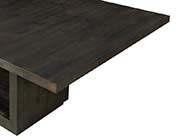 modern dining table grey weathered finish san francisco MS651