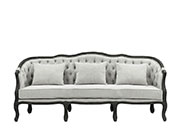 Classic Fabric Sofa in Gray AC Samuel