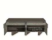 Gray Volcano Eucalyptus Oak Table VG Mason