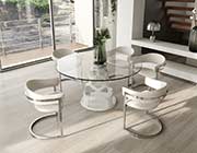 Clear Glass Top Table VG Lillian
